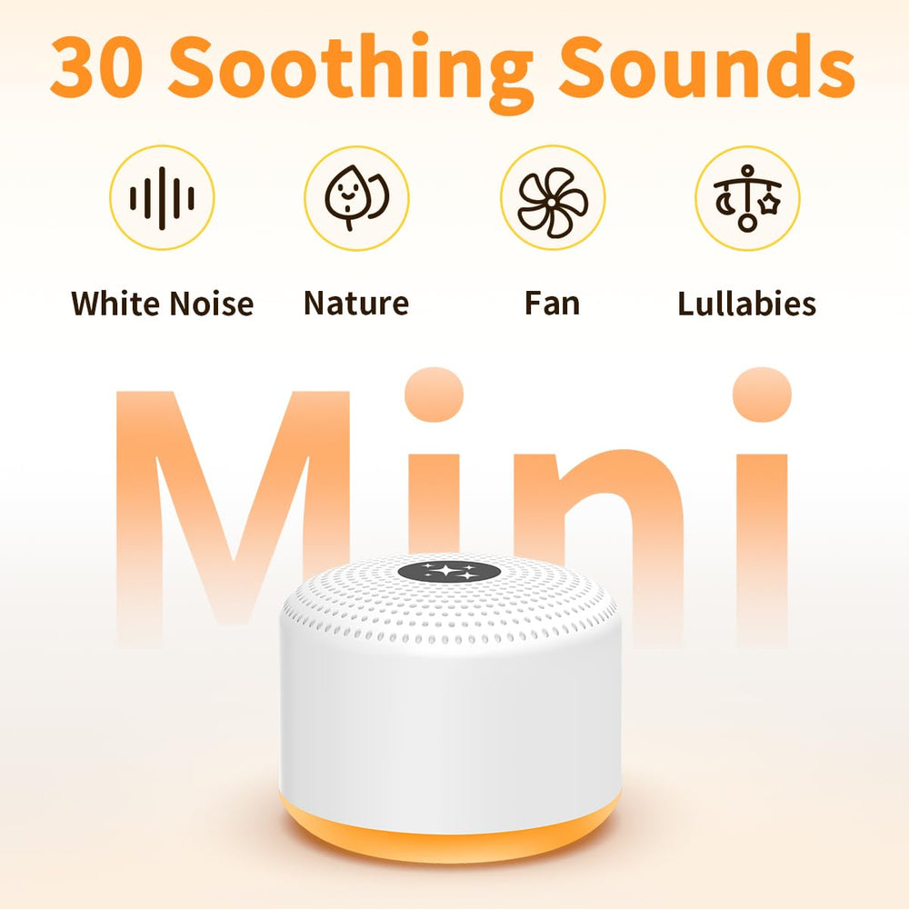 Soothing Sounds travel-friendly sound machine for on-the-go calm and setup.