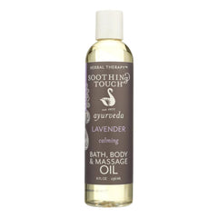 Soothing Touch Calming Lavender Bath, Body & Massage Oil 8 oz bottle