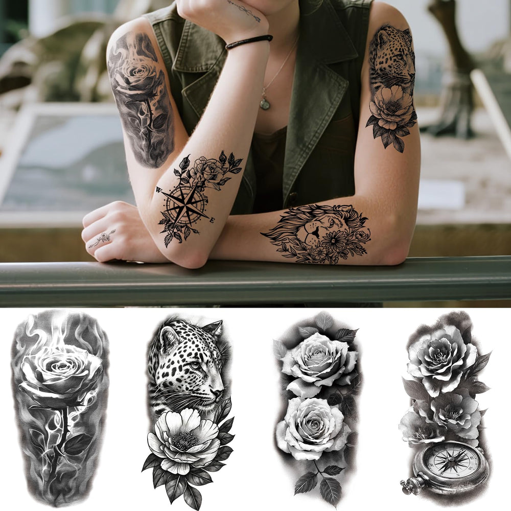 SOOVSY water-resistant tattoos stay in place during activities and days out