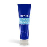 Sore No More Soothing Rub 4 oz jar with Revive Essential Oils label