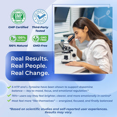 Natural and safe ingredients – lab-tested, GMP facility
