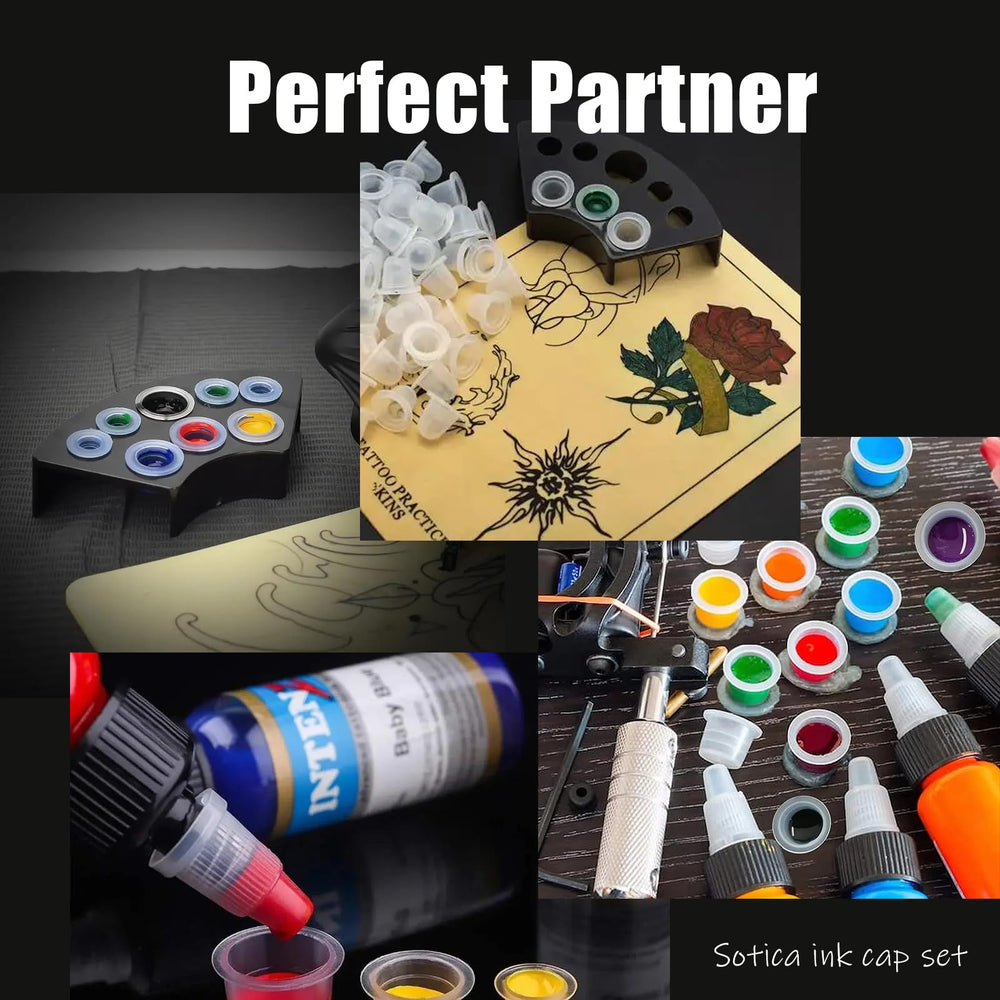 SOTICA disposable ink cups promote cleaner sessions