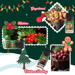 Christmas Cake fragrance oil bottle
