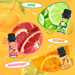 Bergamot essential oil bottle from Soulorigin Citrus Oils Set