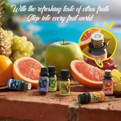 SoulOrigin oils in a diffuser in living room creating uplifting fruity atmosphere benefits