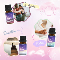 Sleep blend demonstrating diffuser use