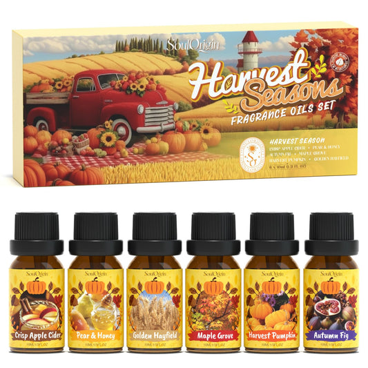 Crisp Apple Cider fragrance oil bottle from Soulorigin Harvest set