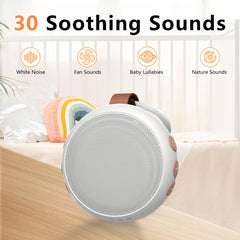 SoundMe portable sound machine offers 30 soothing sounds for varied environments.