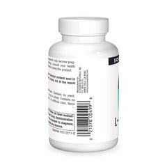 Supplement facts panel for Source Naturals Acetyl L-Carnitine 500mg