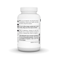 Source Naturals Acetyl L-Carnitine 500 mg product label