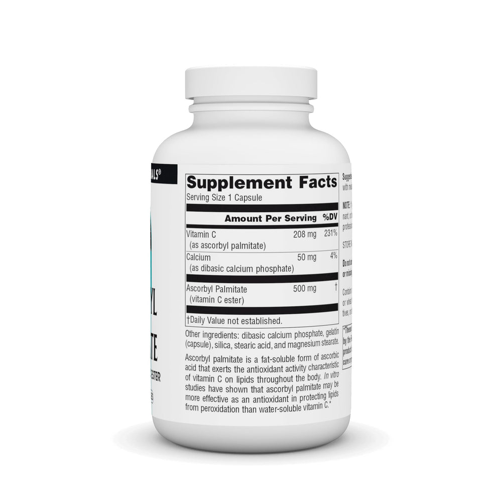 Source Naturals Ascorbyl Palmitate 500mg capsules
