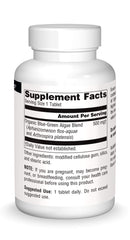 Klamath lake blue-green algae tablets showing 500 mg per tablet