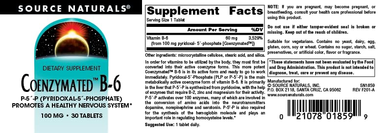 Suggested use: Take 1 tablet daily