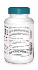 Close-up of EpiCor with Vitamin D-3 product label