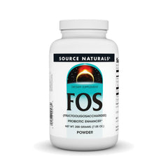 Front label of Source Naturals FOS Powder 200 g