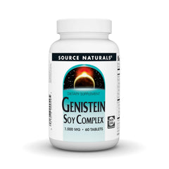 Front view of Source Naturals Genistein Soy Complex 60 tablets
