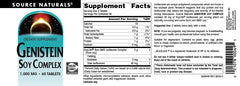 Genistein Soy Complex ingredients list