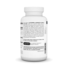 Supplement facts panel for Source Naturals Glucosamine Chondroitin Complex with MSM