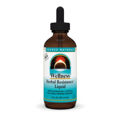 Source Naturals Herbal Resistance Liquid bottle – front view
