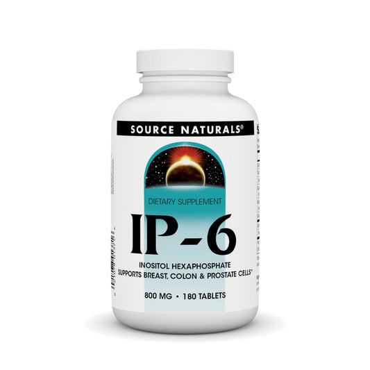 Source Naturals IP-6 Tablet bottle label