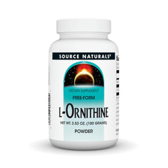 Source Naturals L-Ornithine 100 g powder packaging