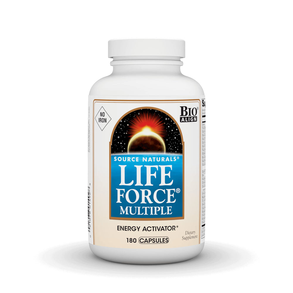 Source Naturals Life Force Iron Free multivitamin bottle