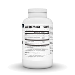 Close-up of the product label showing 3750 mg per serving