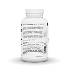 Supplement facts panel for Source Naturals Magnesium Malate
