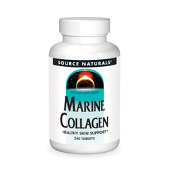 Front packaging of Source Naturals Marine Collagen - 240 tablets