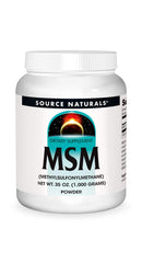 Source Naturals MSM powder front label 35 oz