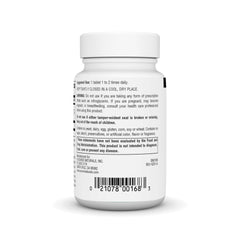 Supplement facts panel for N-Acetyl Cysteine 1000 mg
