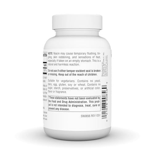 Bottle showing recommended use: 1 tablet daily with a meal