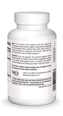 Close-up of 90 softgels of NKO Neptune Krill Oil