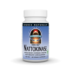 Source Naturals NSK-SD Nattokinase bottle label