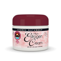 Jar of Source Naturals Phyto-Estrogen Cream 2 oz with label