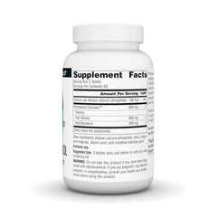 Close-up of Phytosterol Complex label showing 113 mg