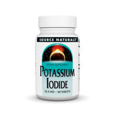 Front view of Source Naturals Potassium Iodide 60 tablets bottle