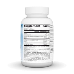 Close-up of L-Theanine, GABA and magnesium ingredients