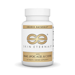 Bottle of Source Naturals Skin Eternal with 60 tablets