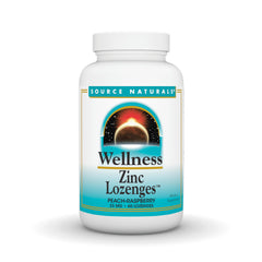Source Naturals Wellness Zinc Lozenges 60-count bottle front