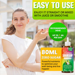 Daily usage image showing bottle and dropper for 1 ml daily drops
