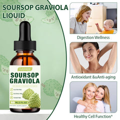Antioxidant polyphenols and acetogenins in Soursop Graviola extract