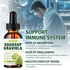 Ways to use Soursop Graviola Drops in drinks or shakes