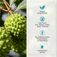 Natural flavor profile of Soursop Graviola Liquid