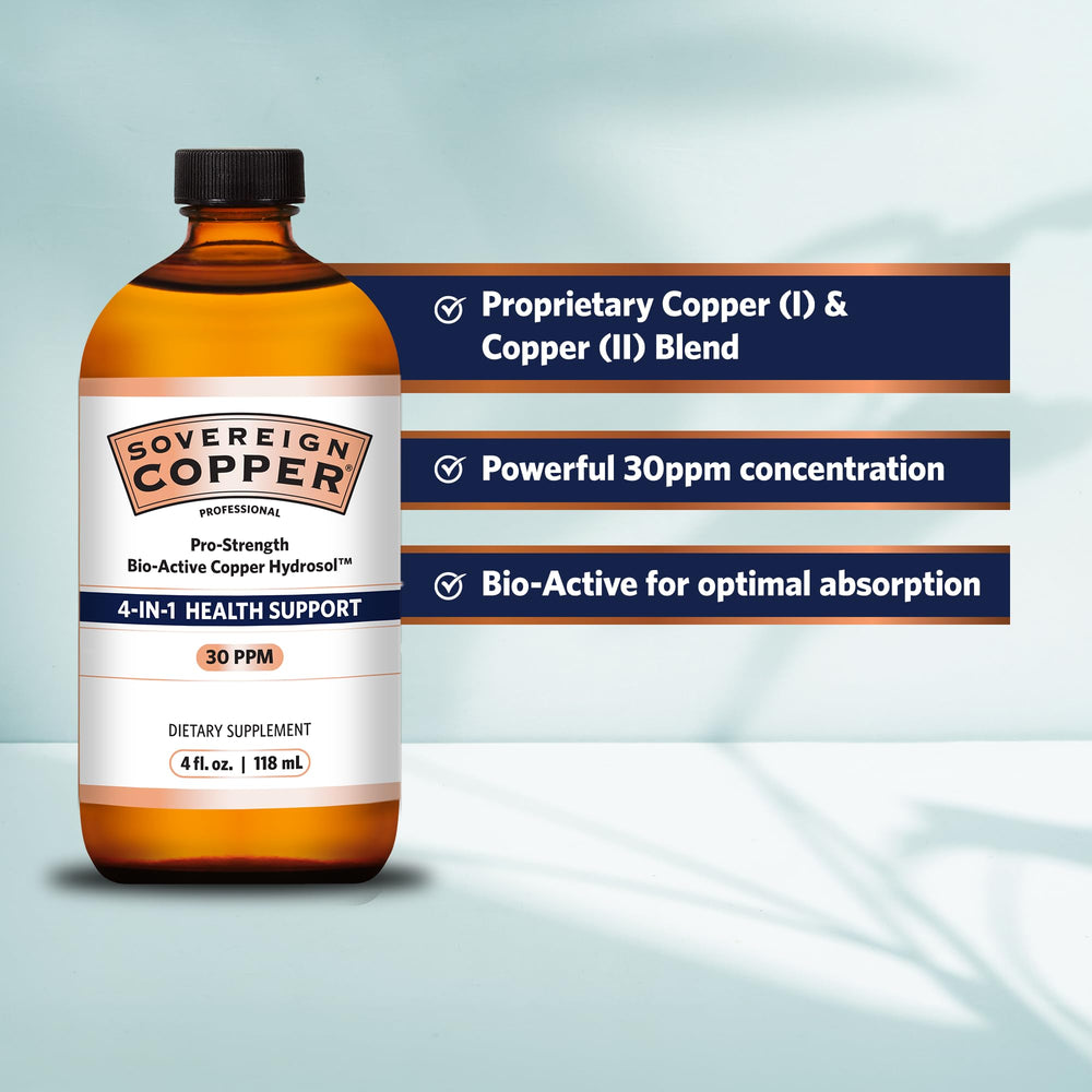 Usage directions for Sovereign Copper Hydrosol