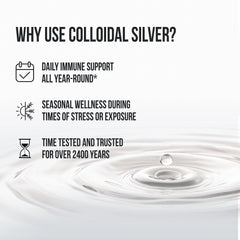Sovereign Silver 10 ppm detail shows ultra-fine particles