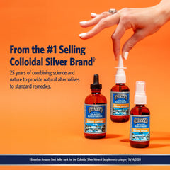 2 fl oz Sovereign Silver bottle with spray