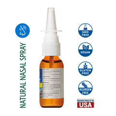 Sovereign Silver nasal spray mist application ready for daily use for nasal comfort