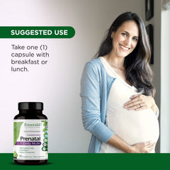 Soy-free and gluten-free prenatal multivitamin label