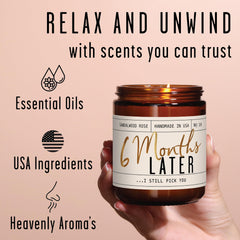 Eco-friendly soy wax candle with reusable jar